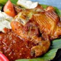 Peket Ayam Mini Sambal Setan   Nasi   Teh Obeng