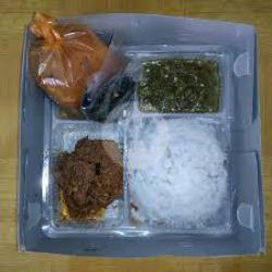 Nasi Box Rendang Padang