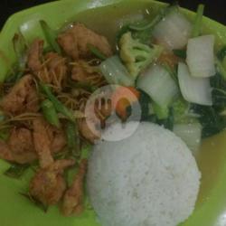 Nasi Udang / Cumi / Ikan Jahe Bawang