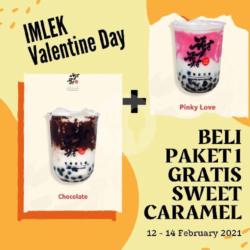 Paket 1 Coklat   Pinky Love Free 1 Sweet Caramel