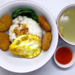 Nasi Anak Nugget Ayam