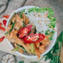 Red Curry Fish With Rice