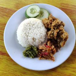 Nasi Rica Ayam Mercon Es Teh