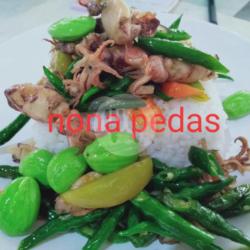 Nasi Cumi Oseng Cabe Ijo