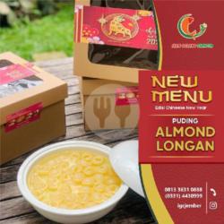 Puding Almond Longan