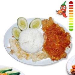 Ayam Geprek Kol Goreng