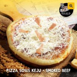 Pizza Sosis Keju Smocked Beef