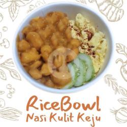 Ricebowl - Nasi Kulit (keju)