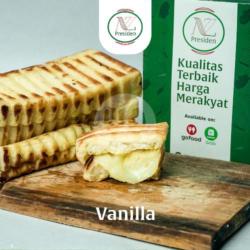 Roti Bakar Atau Kukus Fla Vanila - Milk Chruncy