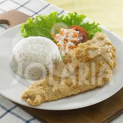 Fish & Chips   Nasi & Salad