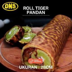 Tiger Roll Cake Pandan