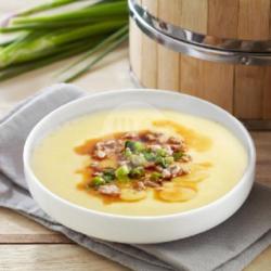 Steamed Egg With Minced Meat