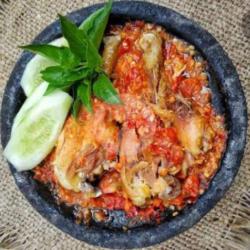 Ayam Goreng Penyet Jumbo Tanpa Nasi