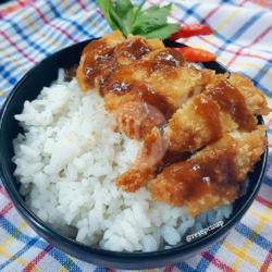 Nasi Chicken Katsu Teriyaki