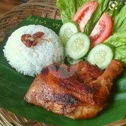 Ayam Bakar Dada Sambal Terasi  Nasi