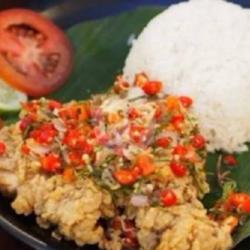 Paket Nasi Geprek Sambal Matah