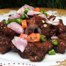 Sate Sapi Goreng (8 Tusuk)
