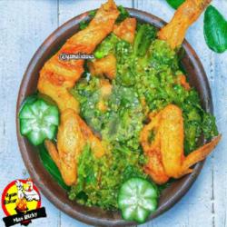 Ayam Remek Krispy Sambal Ijo 1ekor