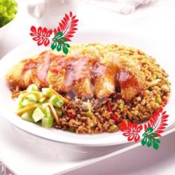 Nasi Goreng Katsu Blackpapper