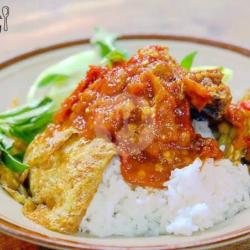 Nasi Ayam Tempe Penyet