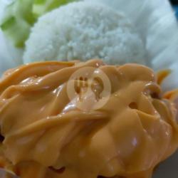 Nasi Ayam Mayo Pedes