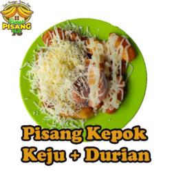 Pisang Kepok Toping Keju Durian