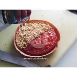 Keju Kacang Susu Red Velvet