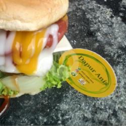 Paketan Burger Sapi Keju   Burger Ayam Keju