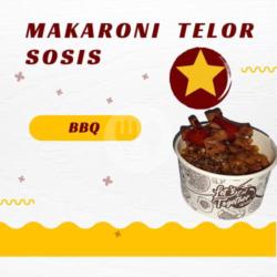 Makaroni Telor Sosis (bbq)