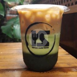 Ice Matcha Coffe Latte