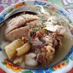 Bakso Jumbo Balungan   Gajih(kuah Pedas/ Tidak Pedas)