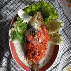 Ikan Mujair Balado   Nasi Putih