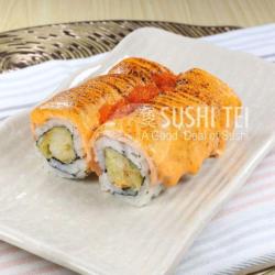 Salmon Ebi Tempura Roll