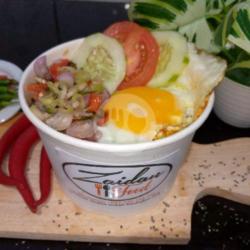 Rice Bowl Telur Mata Sapi Sambal Matah