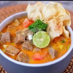 Soto Tangkar Daging  Emping