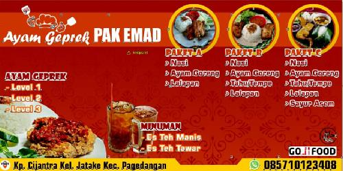 Ayam Geprek Pak Emad, Legok Indah