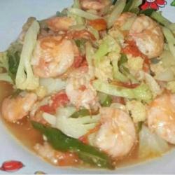 Udang Cah Kembang Kol