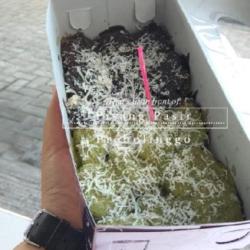 Coklat Matcha Topping Keju