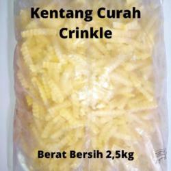 Kentang Curah Crinkle 2,5kg