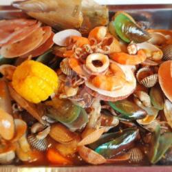 Paket Awuran 3 Macam Kerang Cumi Udang