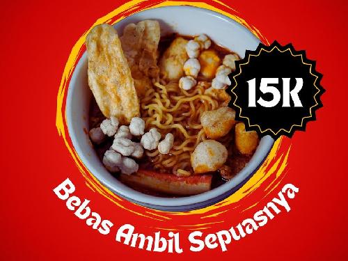 Waroeng Seblak Sarangan, Tambakaji/Ngalian/Bu Baseri