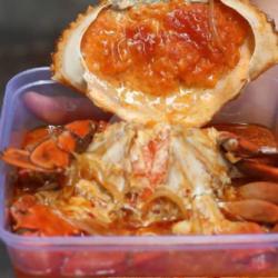 Kepiting Uk Besar Full Telur Asam Manis