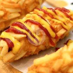 Mozarela Corndog Friench Fries