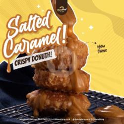 Salted Caramel Crispy Donuth