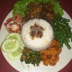 Paket Nasi Rames Ati/ampla
