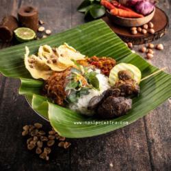 Nasi Pecel/urap   Ati Ampela