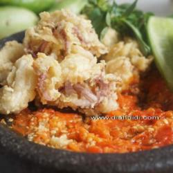 Cumi Sambal Geprek