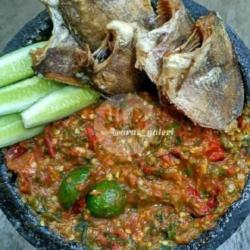 Ikan Asin Sepat Sambal Mata