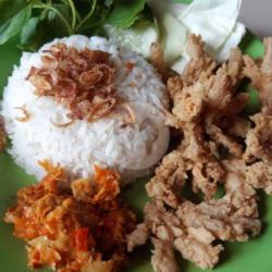 Nasi Sambel   Jamur Crispy