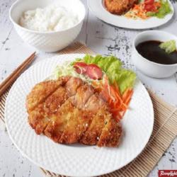 Nasi Chiken Katsu Double